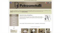 Desktop Screenshot of petrosmetalli.com
