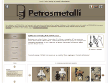 Tablet Screenshot of petrosmetalli.com